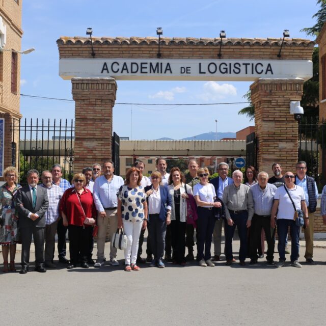 Inauguración del edificio Sabiñán en la Academia de Logística de Calatayud