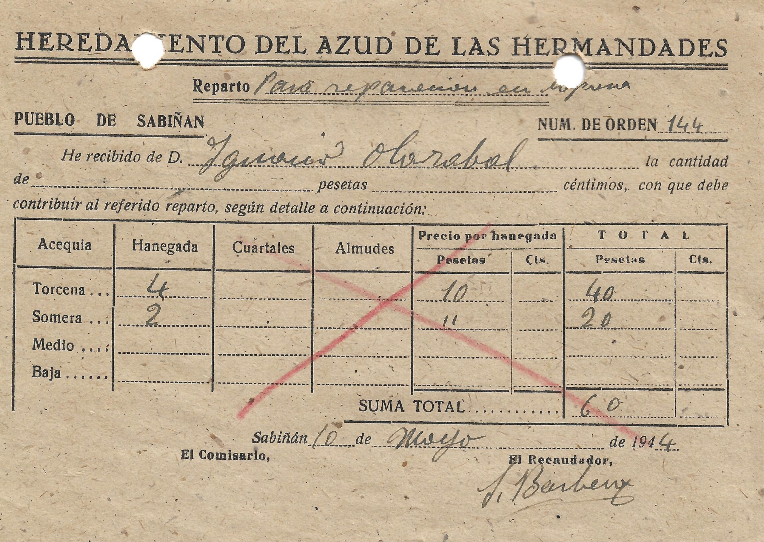 Riegos de huertos y hortalizas